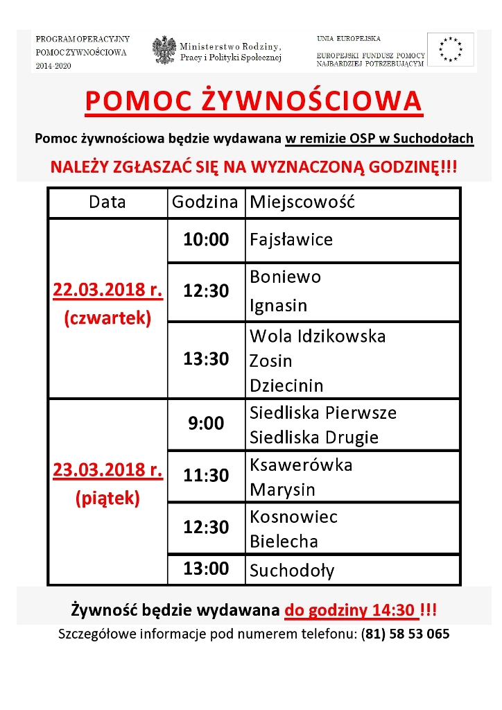 POPŻ III 2018 ogłoszenie wydawanie page0001