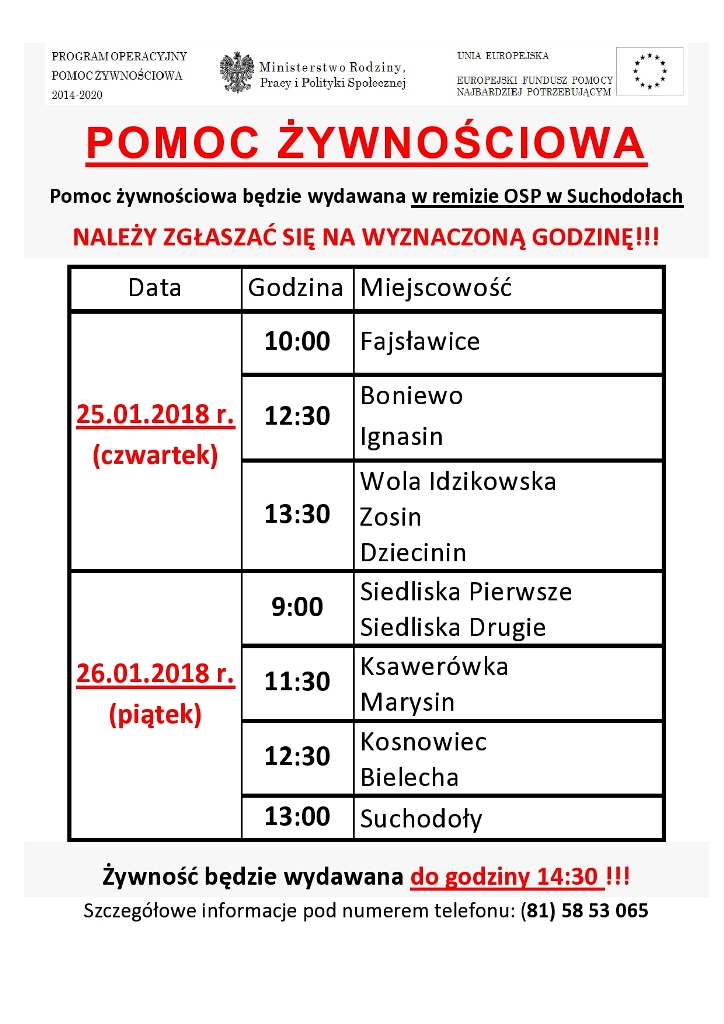 POPŻ I 2018 ogłoszenie wydawanie page0001