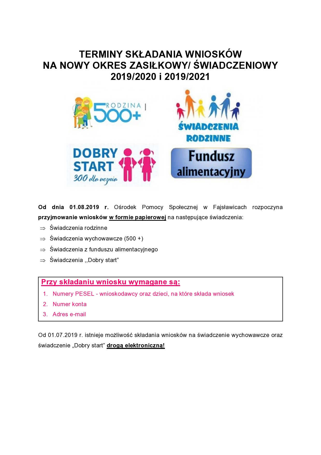 PLAKAT nowy okres zasiłkowy page0001