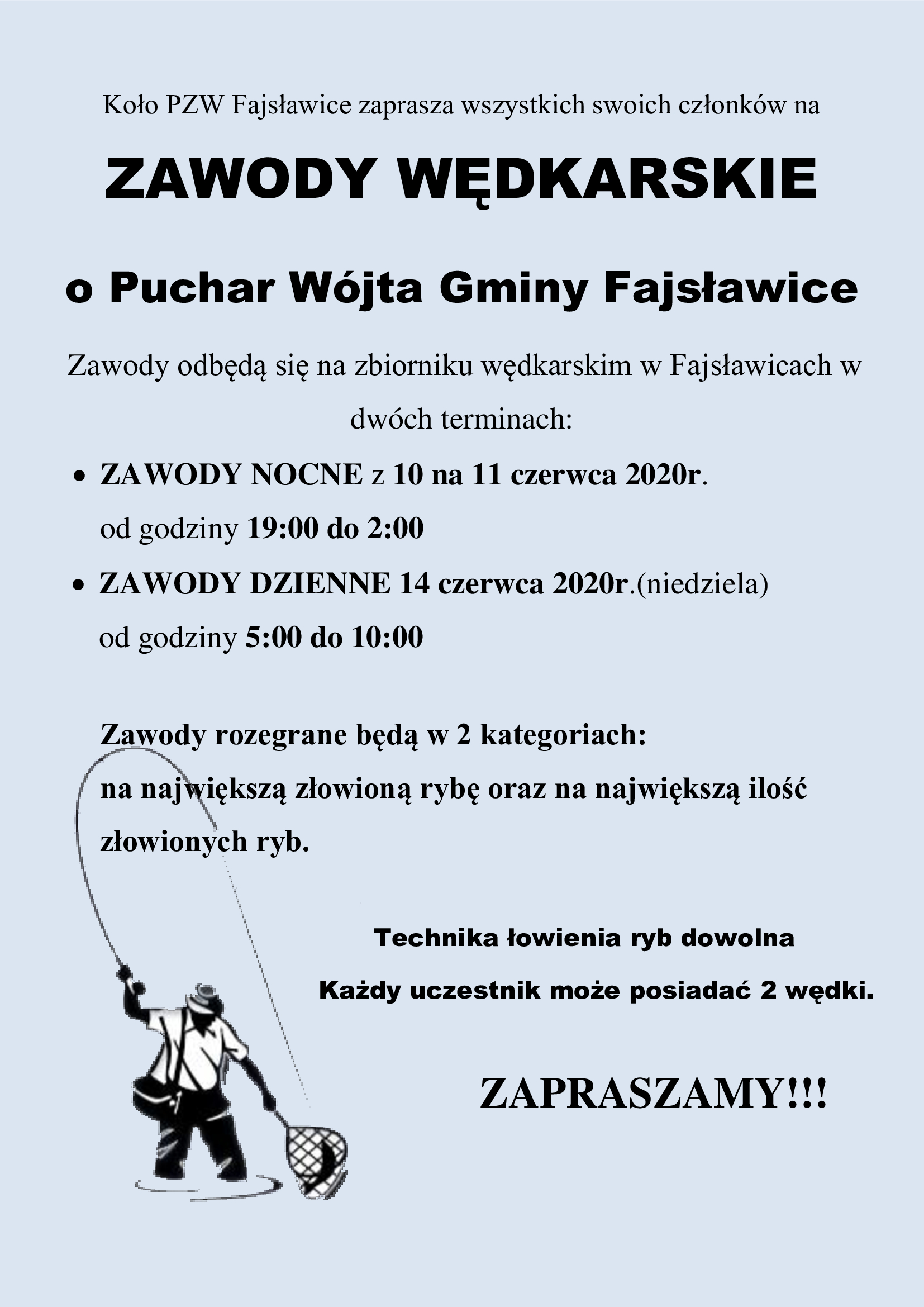 zawody wędkarskie o Puchar Wójta jpg