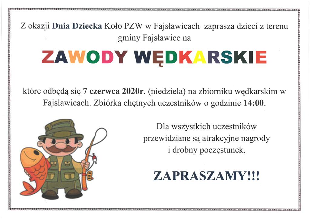 zawody wędkarskie na stronę