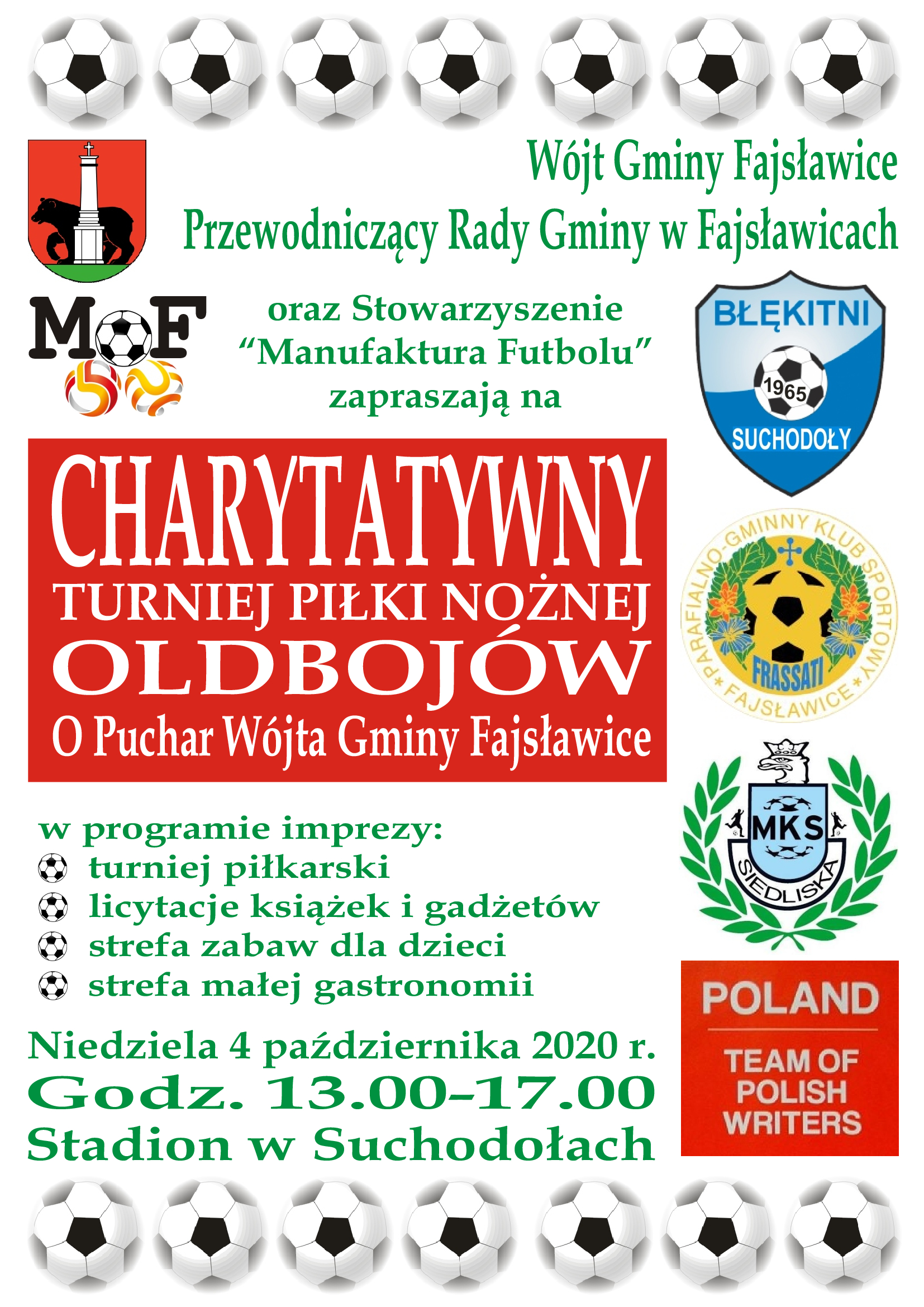 PLAKAT NA TURNIEJ OLDBOJÓW 5 